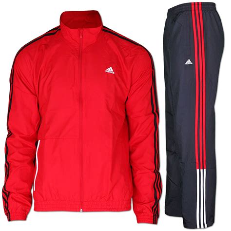 adidas herren jogginganzug rot|Adidas originals herren trainers.